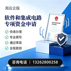 红河软件和集成电路专项资金申报服务