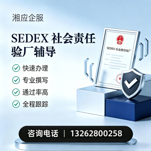 红河SEDEX社会责任验厂申请服务