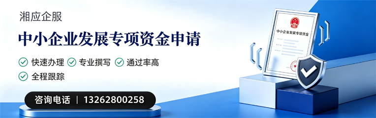 红河中小企业发展专项资金申报服务