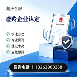 红河瞪羚企业认定申报服务