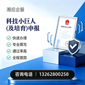 红河科技小巨人及培育企业申报服务
