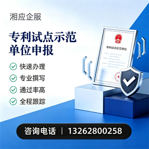 红河专利试点示范单位申报服务