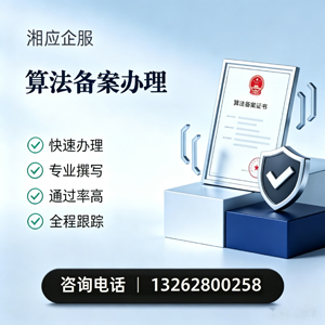 红河算法备案申报服务